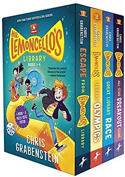 Mr. Lemoncello's Library Books 1-4 (Boxed Set)