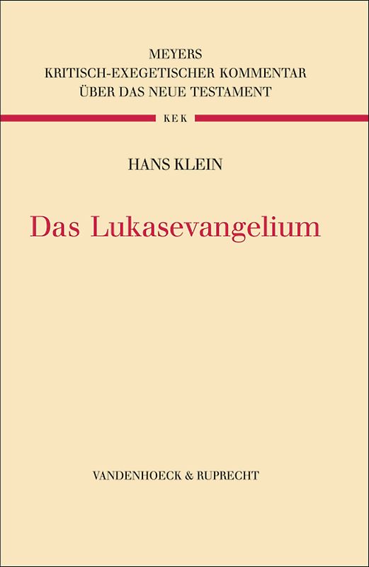 Das Lukasevangelium