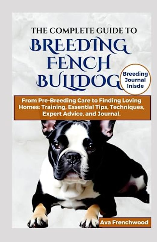 The Complete Guide to Breeding French Bulldogs: A Comprehensive Handbook for Breeders: From Pre-Breeding Care to Finding Loving Homes: Training, Essential Tips, Techniques, Expert Advice, and Journal.
