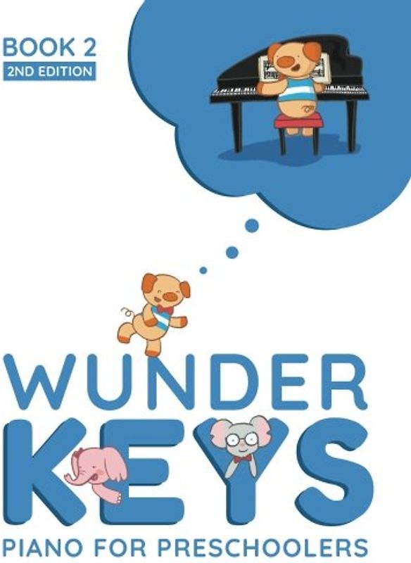 WunderKeys Piano For Preschoolers: Book 2, 2nd Edition