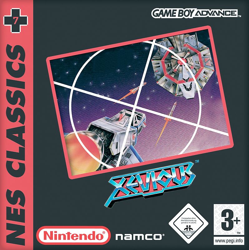 Xevious - NES Classics Nintendo Game Boy Advance