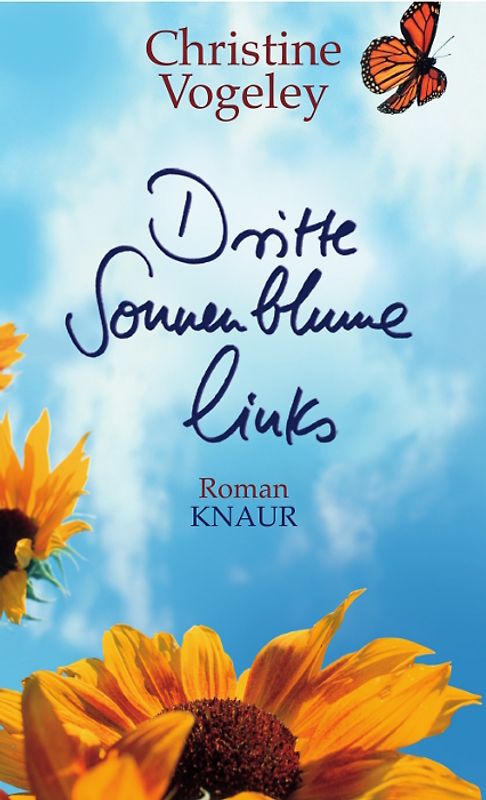Dritte Sonnenblume links
