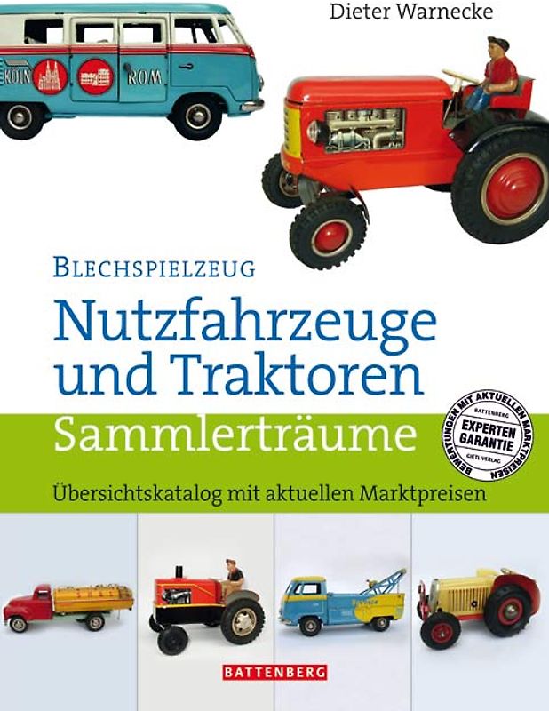 Blechspielzeug – Nutzfahrzeuge und Traktoren