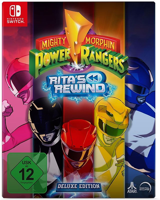 Mighty Morphin Power Rangers: Ritas Rewind [Deluxe Edition, inkl, Steelbook] Nintendo Switch