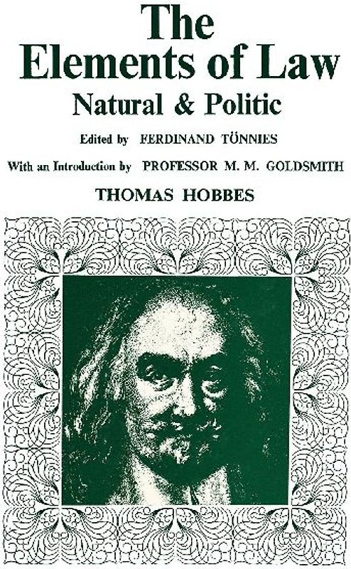 Elements of Law, Natural and Political