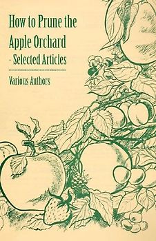 How to Prune the Apple Orchard - Selected Articles
