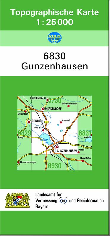 TK25 6830 Gunzenhausen