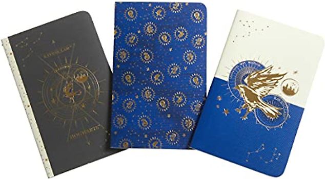 Harry Potter: Ravenclaw Constellation Sewn Pocket Notebook Collection (Set of 3) (Harry Potter: Constellation)