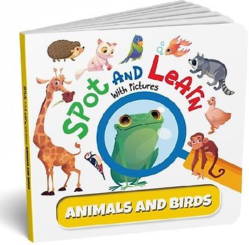 Spot and Learn with Pictures: Animals & Birds