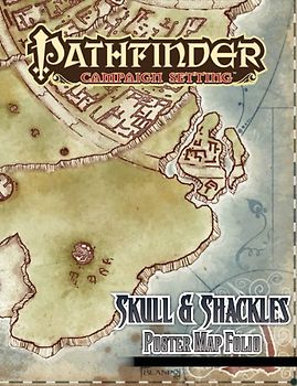 Pathfinder Campaign Setting: Skull & Shackles Poster Map Folio -  Rob Lazzaretti [3 Posters]