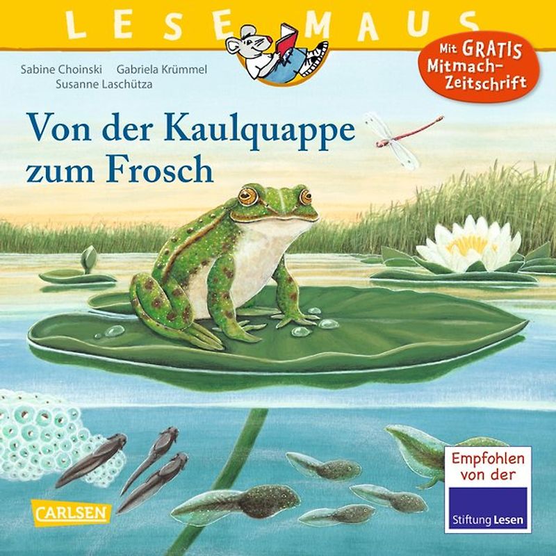 LESEMAUS 120: Von der Kaulquappe zum Frosch