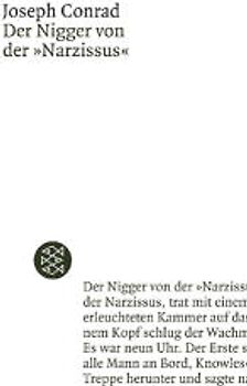 Der Nigger von der Narzissus. Eine Seemannsgeschichte