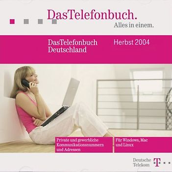 Das Telefonbuch für Deutschland - Herbst 2004 MacOS