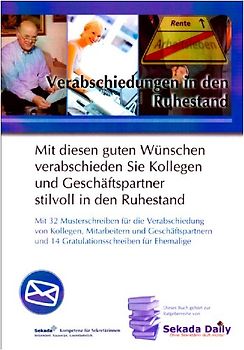 Verabschiedung in den Ruhestand