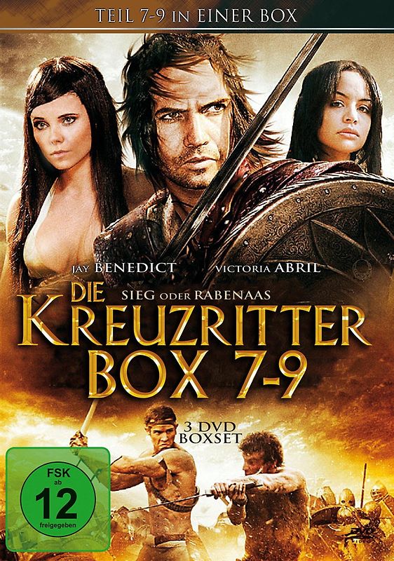 Die Kreuzritter-Trilogie 3 (Teil 7-9) DVD