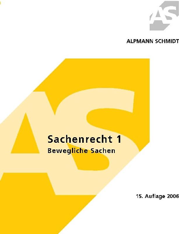 Sachenrecht 1