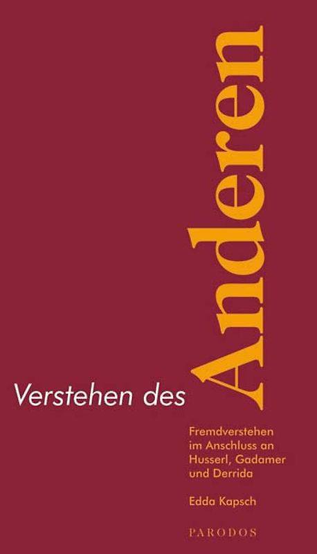 Verstehen des Anderen