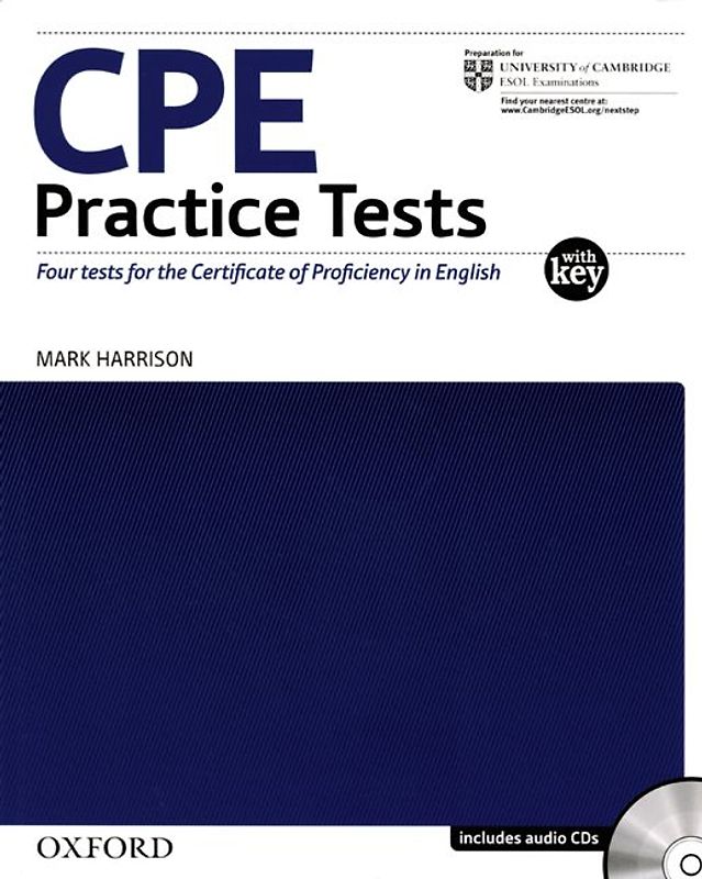 CPE Practice Tests / Student's Book with Explanatory Key and CD (Neubearbeitung)