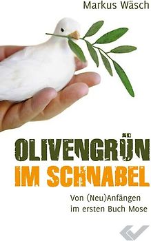 Olivengrün im Schnabel