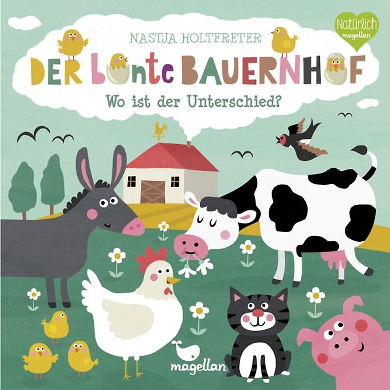 Der bunte Bauernhof – Wo ist der Unterschied?