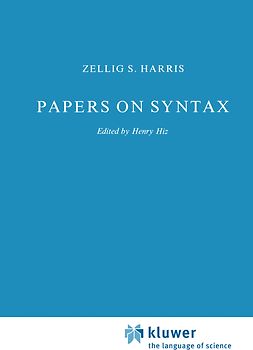 Papers on Syntax