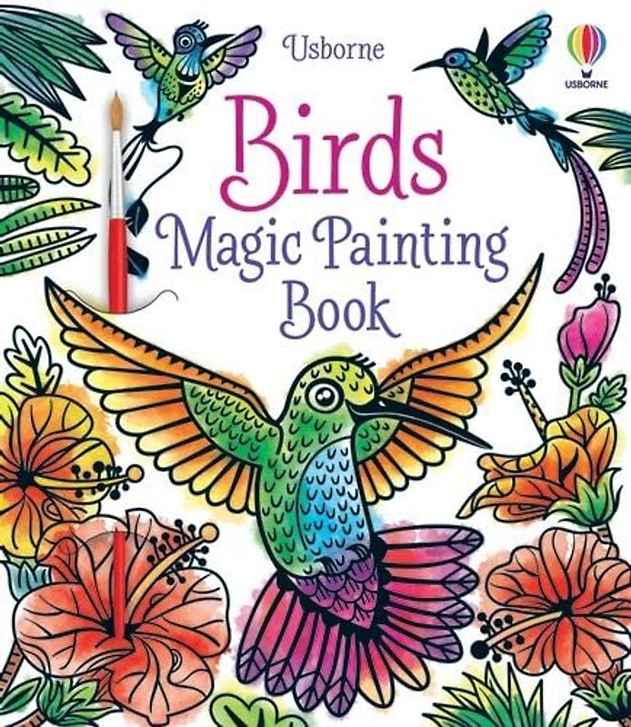 Birds Magic Painting Book (Magic Painting Books)