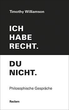 Ich habe recht. Du nicht.