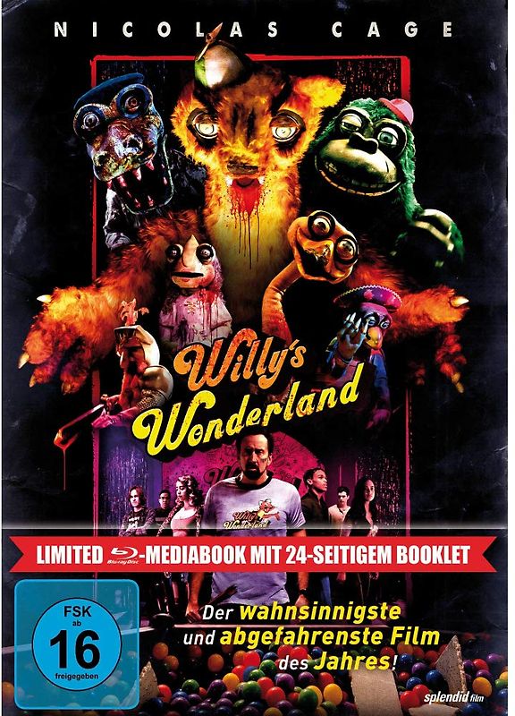 Willy's Wonderland [Limited Mediabook Edition] Blu-ray Disc