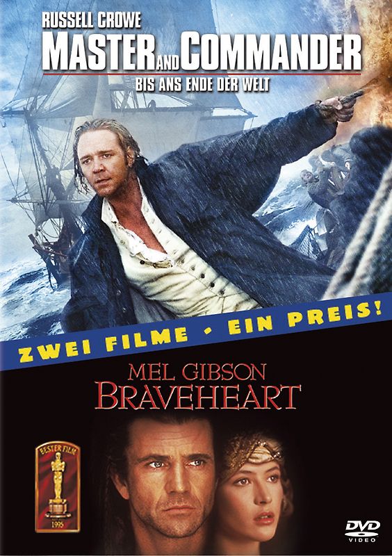 Master and Commander / Braveheart (2 DVDs) DVD