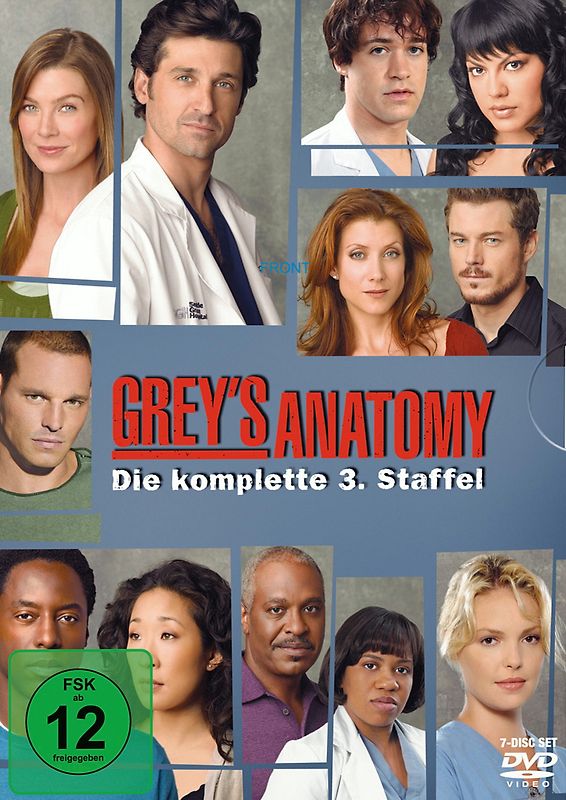 Grey's Anatomy - Staffel 3 [7 DVDs] DVD