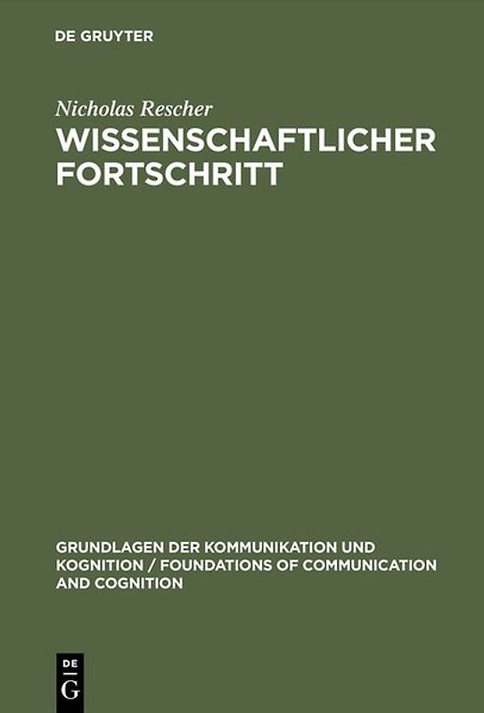 Wissenschaftlicher Fortschritt