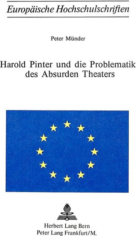 Harold Pinter und die Problematik des absurden Theaters