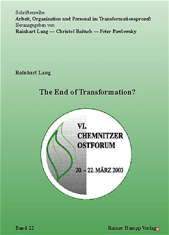 The End of Transformation?