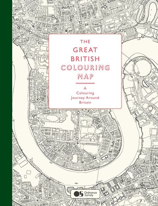 The Great British Colouring Map