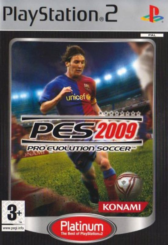 Pro Evolution Soccer 2009 [Platinum, Internationale Version] PlayStation 2
