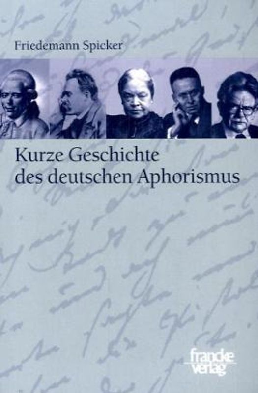 Kurze Geschichte des deutschen Aphorismus
