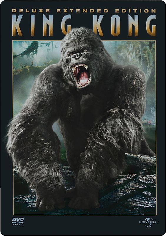 King Kong [Deluxe Extended Edition, Steelbook, 3 DVDs] DVD