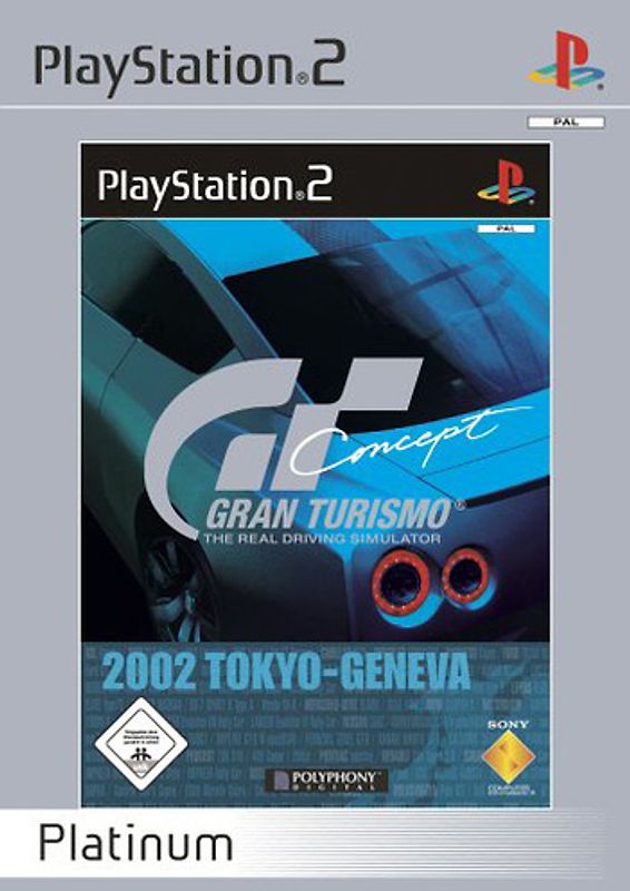 Gran Turismo Concept 2002 Platinum Tokyo-Geneva PlayStation 2