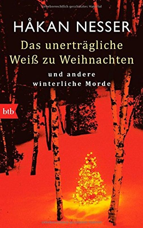 Das unerträgliche Weiß zu Weihnachten