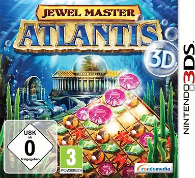 Jewel Master: Atlantis 3D Nintendo 3DS