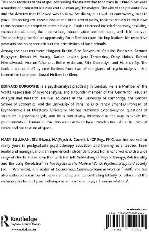 The Klein-Lacan Dialogues