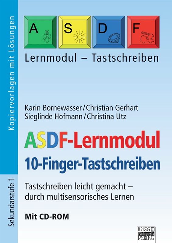 ASDF-Lernmodul / Tastschreiben leicht gemacht - durch multisensorisches Lernen