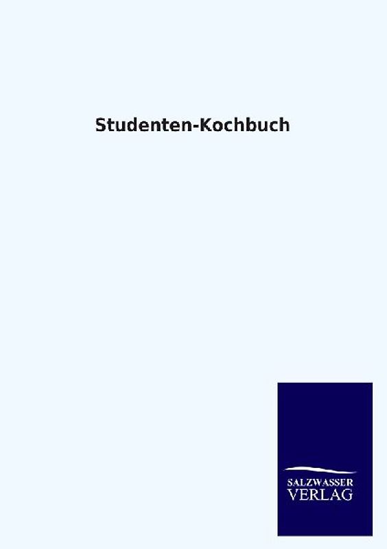 Studenten-Kochbuch