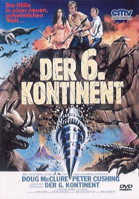 Der 6. Kontinent - Edgar Rice Burroughs DVD