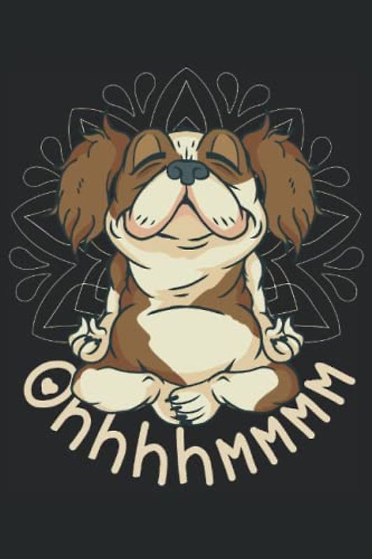 Yoga Hund Meditation Mandala Spirituell Chakra: Hundebesitzer Tagebuch 120 Seiten liniertes Papier Handliches Format (15,24 × 22,86 cm entspricht ungefähr DIN A5)