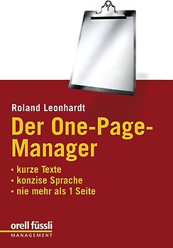 Der One-Page-Manager