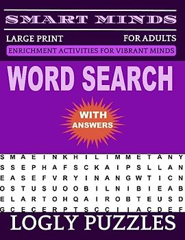Word Search Book Large Print for Adults: 2400+ words New Fun and Relaxing Puzzles Book for Adults & Seniors with Answers Key