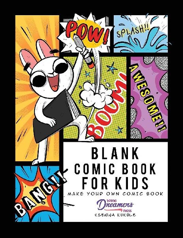 Blank Comic Book for Kids
