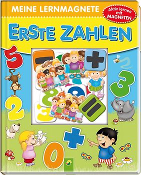 Meine Lernmagnete - Erste Zahlen