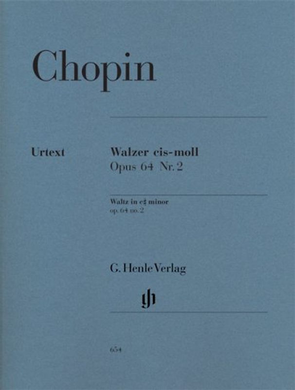Walzer cis-moll op. 64,2 - Chopin, Frédéric/Hrsg. Zimmermann, Ewald